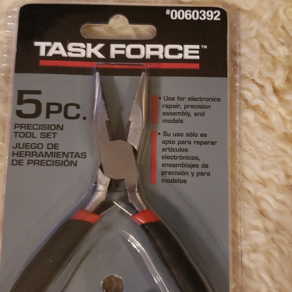 TASK FORCE 5 PIECE'S PRECISION TOOL SET - Picture 2 of 8